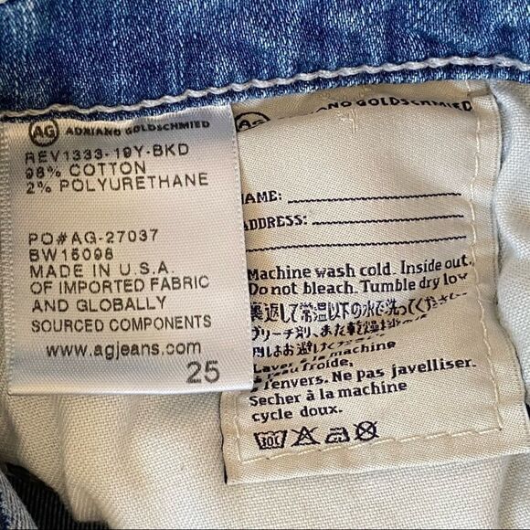 AG | Adriano Goldschmied Stilt Roll-Up Cigarette Jean - Picture 5 of 16